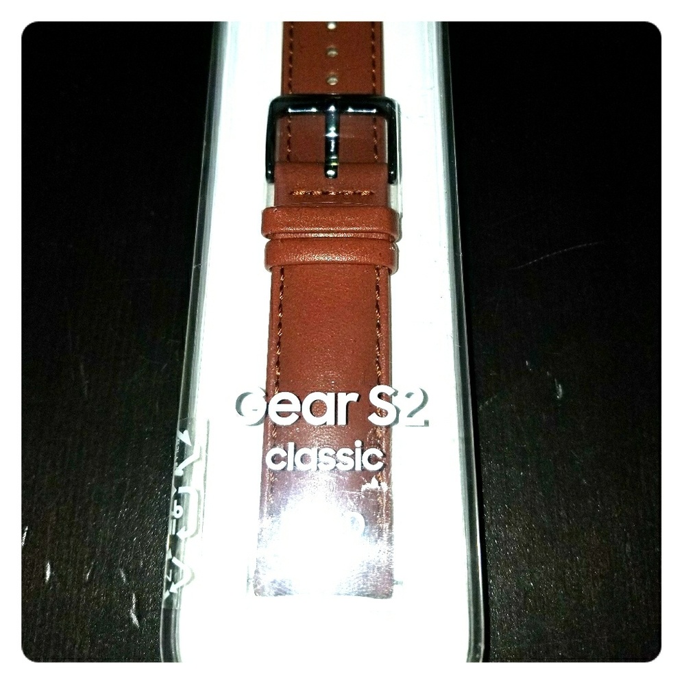 NWT Samsung Gear S2 leather watch band